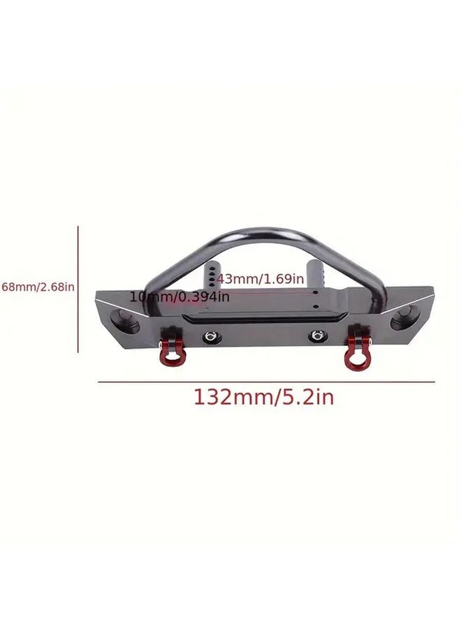 الواجهة الأمامية من الألومنيوم بالتحكم الرقمي لسيارة التحكم عن بعد Axial Scx10 Traxxas Trx4 Mst 1 10 للترقية، قطعة واحدة - Image 2